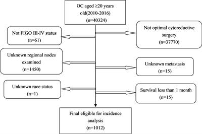 Relationship Between Neoadjuvant Chemotherapy and Log Odds of Positive Lymph Nodes and Their Prognostic Role in Advanced Ovarian Cancer Patients With Optimal Cytoreductive Surgery